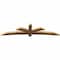 Ekena Millwork Davenport Timber Gable Bracket, Western Red Cedar, 108"W x 27"H x 3 1/2"D x 5 1/2"F, 6/12 Pitch GBW108X27X0406DAV00SWR - alternate 3